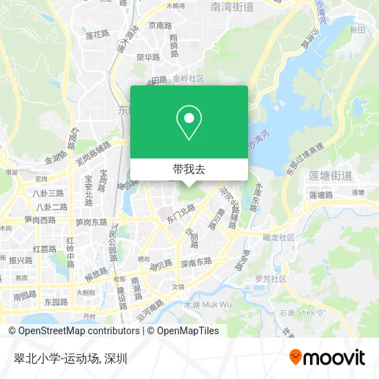 翠北小学-运动场地图