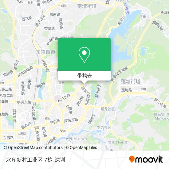 水库新村工业区-7栋地图