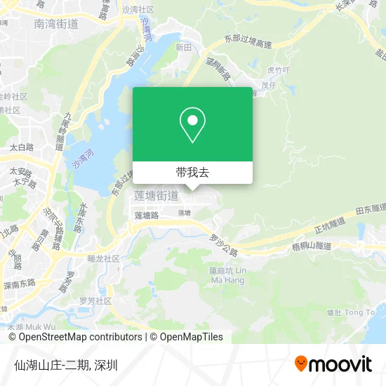 仙湖山庄-二期地图
