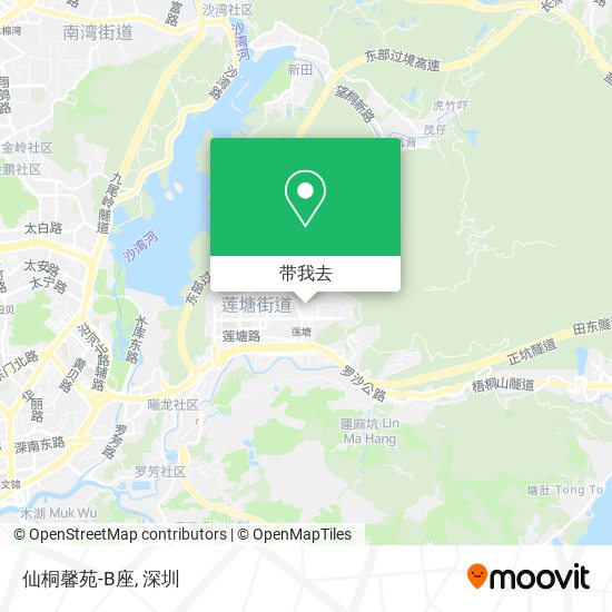 仙桐馨苑-B座地图