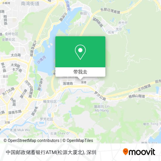 中国邮政储蓄银行ATM(松源大厦北)地图