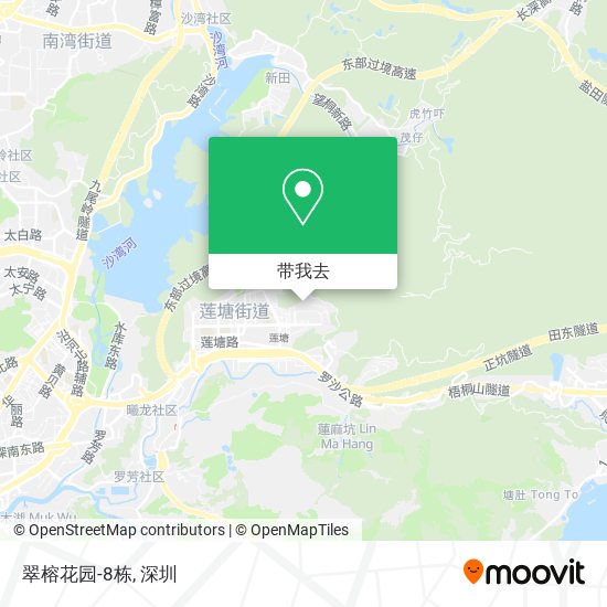 翠榕花园-8栋地图