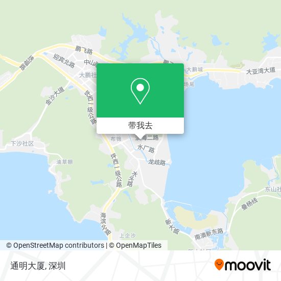 通明大厦地图