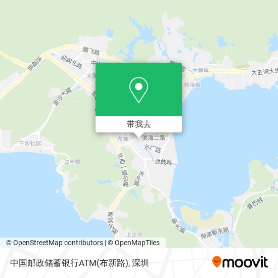 中国邮政储蓄银行ATM(布新路)地图