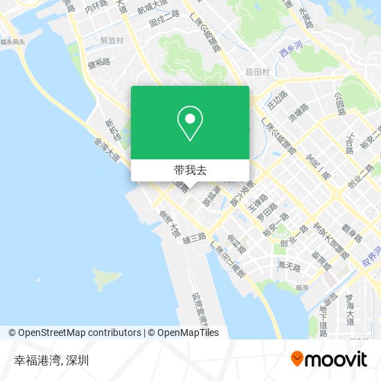 幸福港湾地图