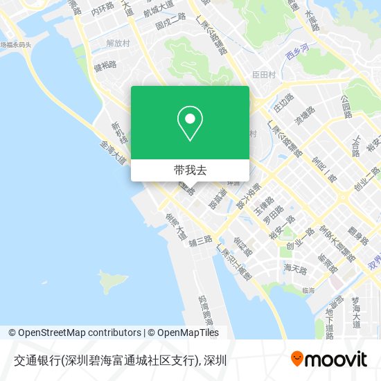 交通银行(深圳碧海富通城社区支行)地图