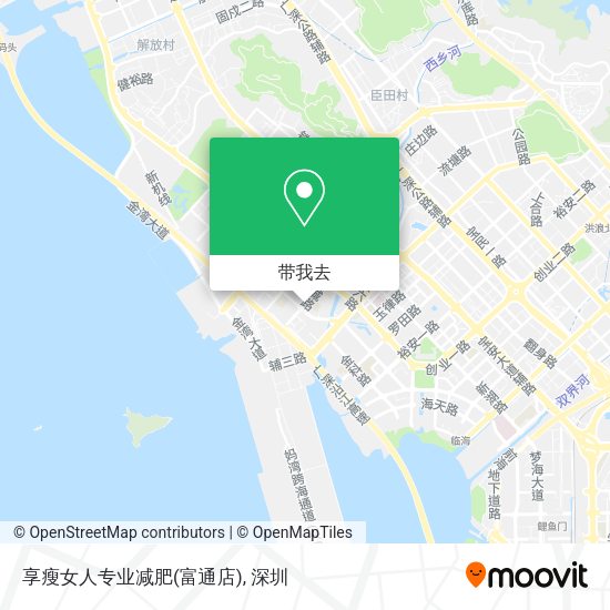 享瘦女人专业减肥(富通店)地图