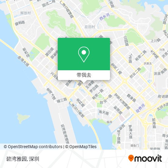 碧湾雅园地图