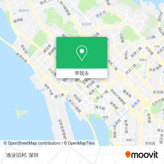 渔业旧村地图