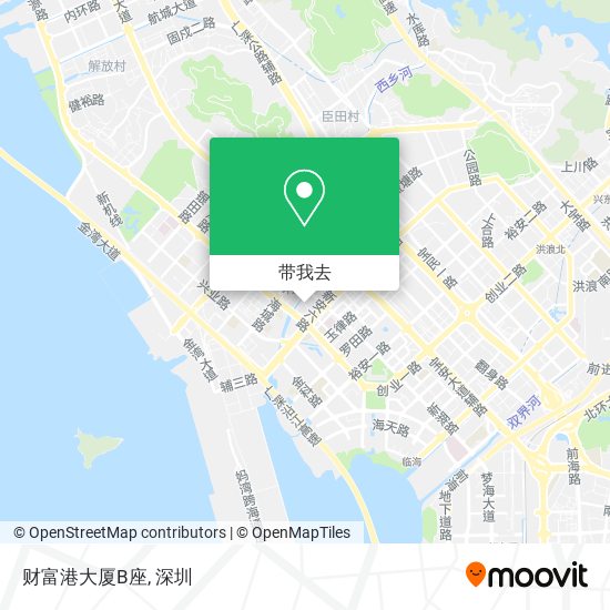 财富港大厦B座地图