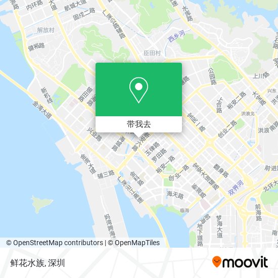 鲜花水族地图