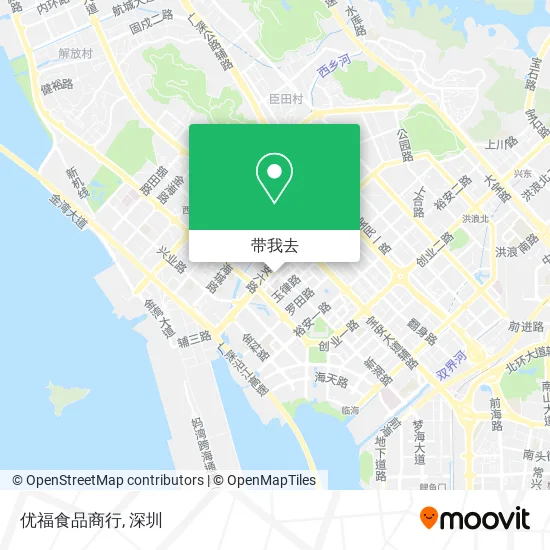 优福食品商行地图