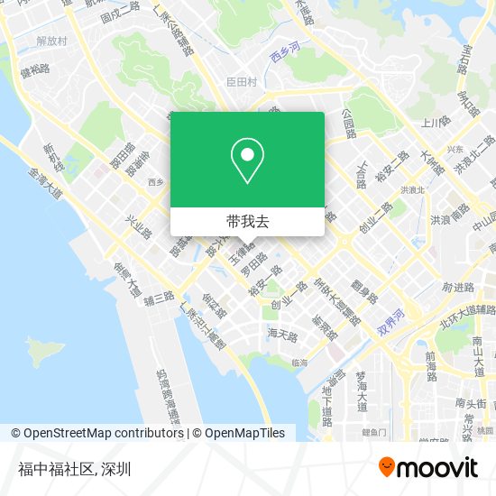 福中福社区地图