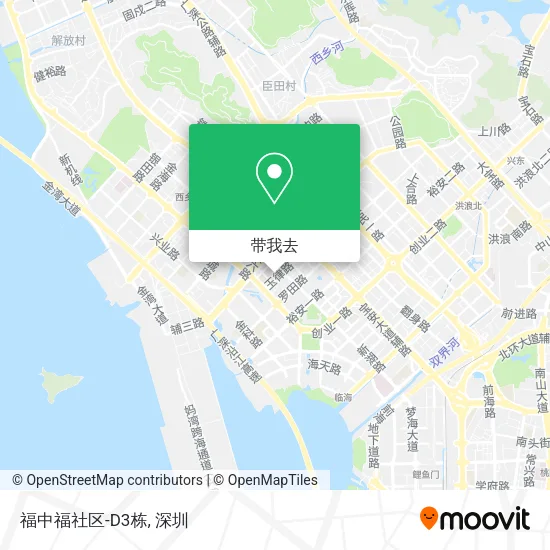 福中福社区-D3栋地图