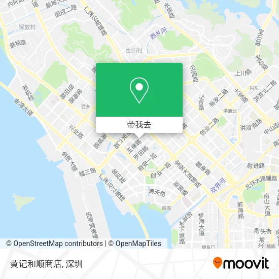 黄记和顺商店地图