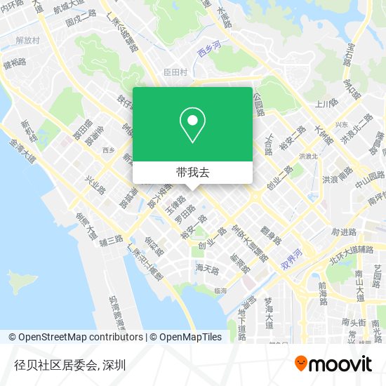 径贝社区居委会地图