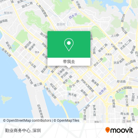 勤业商务中心地图