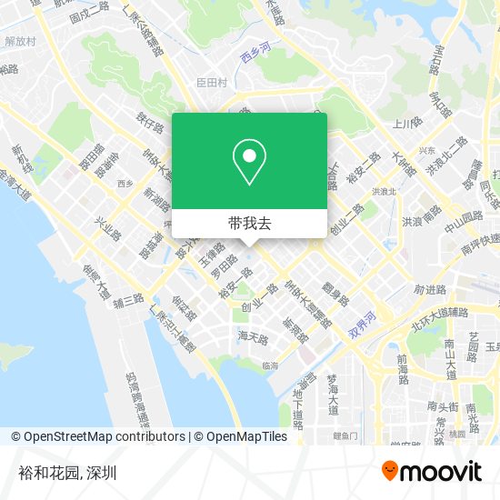 裕和花园地图