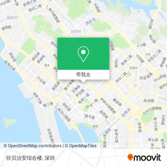 径贝治安综合楼地图