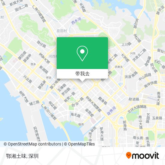 鄂湘土味地图