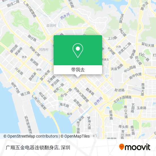 广顺五金电器连锁翻身店地图
