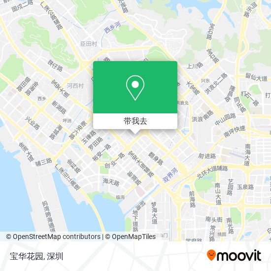 宝华花园地图