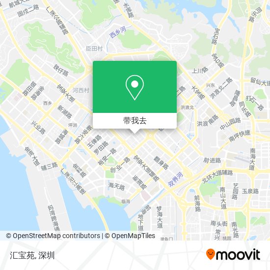 汇宝苑地图
