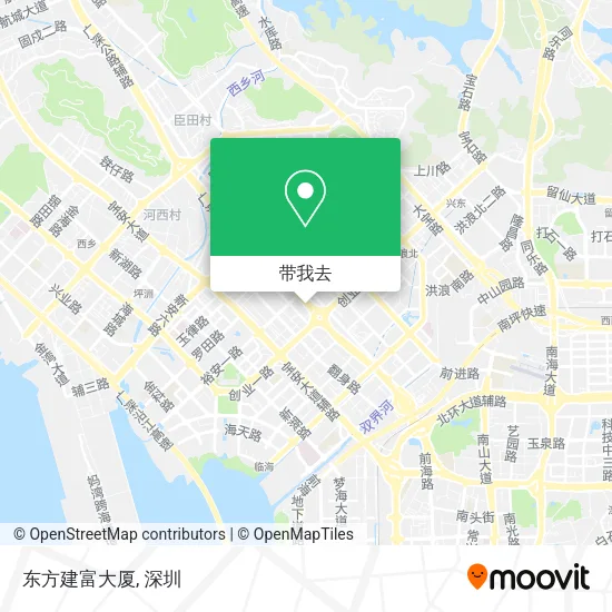 东方建富大厦地图