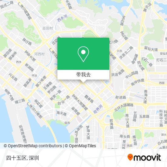 四十五区地图