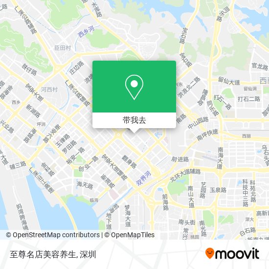 至尊名店美容养生地图