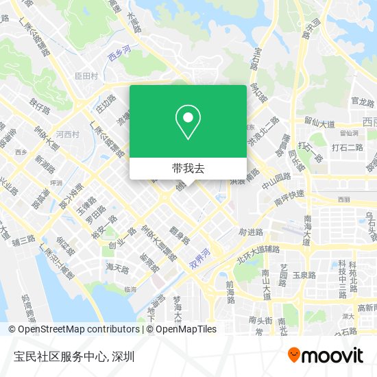 宝民社区服务中心地图