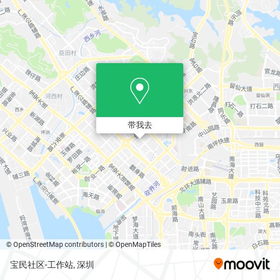 宝民社区-工作站地图