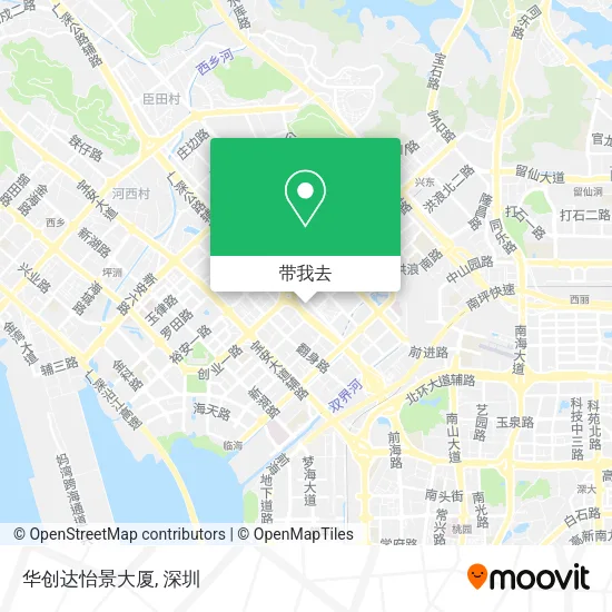 华创达怡景大厦地图
