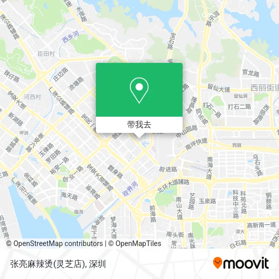 张亮麻辣烫(灵芝店)地图