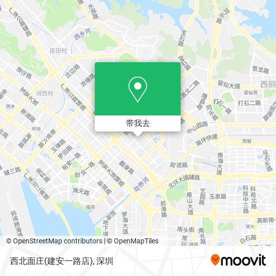 西北面庄(建安一路店)地图