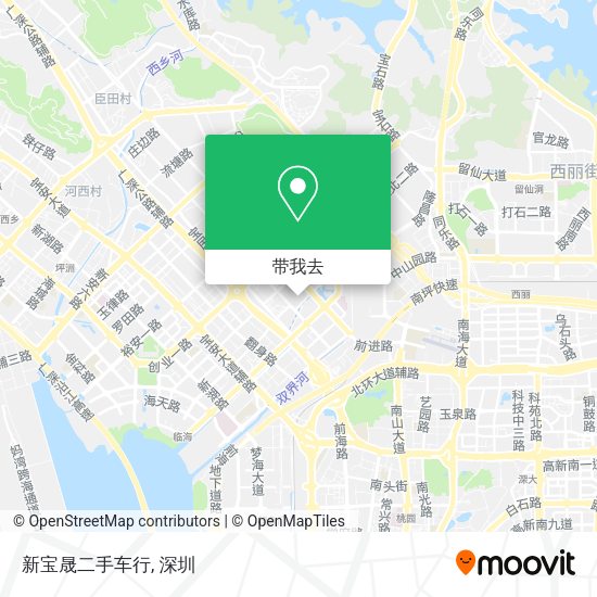 新宝晟二手车行地图
