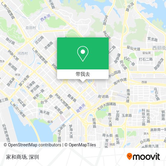 家和商场地图