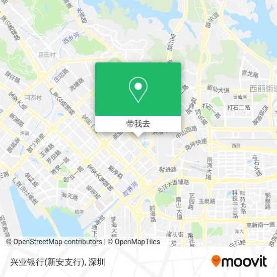 兴业银行(新安支行)地图