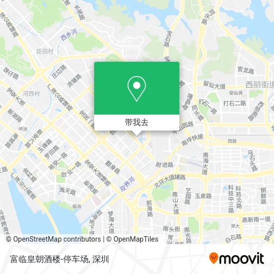 富临皇朝酒楼-停车场地图