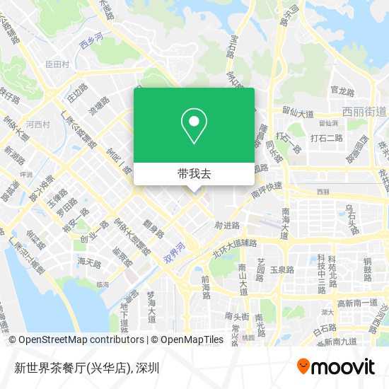 新世界茶餐厅(兴华店)地图