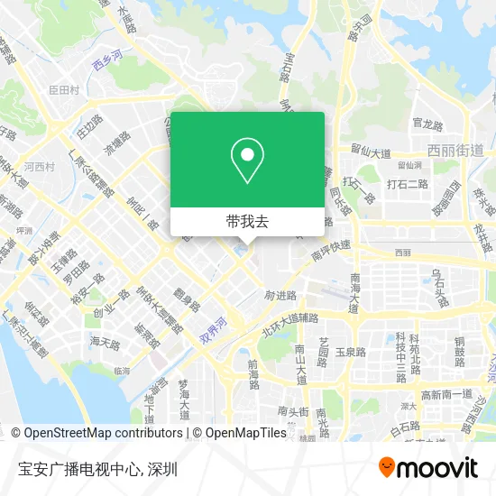 宝安广播电视中心地图