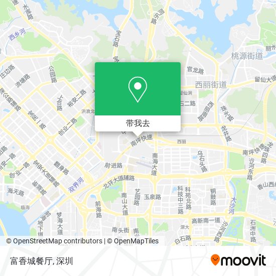 富香城餐厅地图