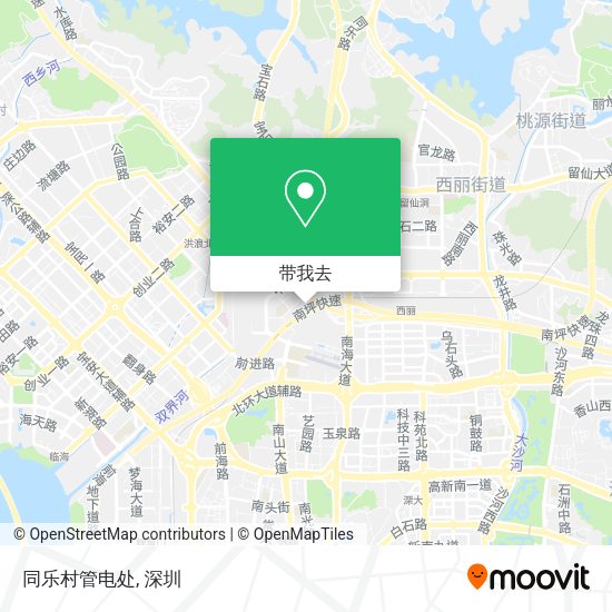 同乐村管电处地图