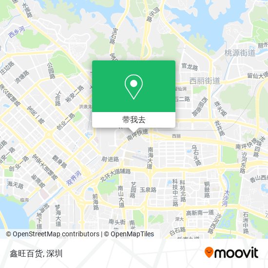鑫旺百货地图