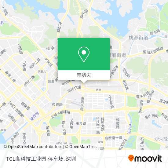TCL高科技工业园-停车场地图