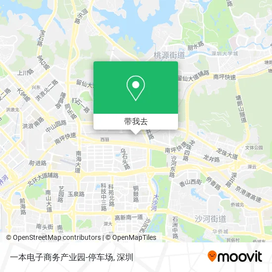 一本电子商务产业园-停车场地图