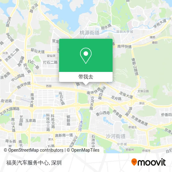 福美汽车服务中心地图