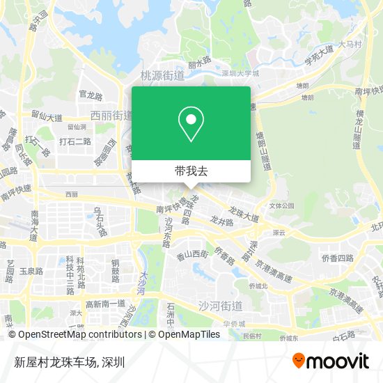 新屋村龙珠车场地图