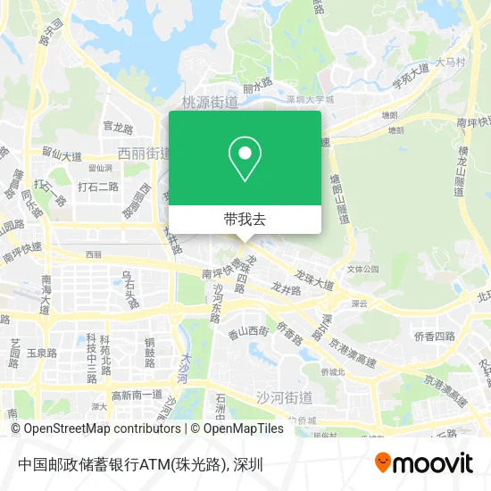 中国邮政储蓄银行ATM(珠光路)地图