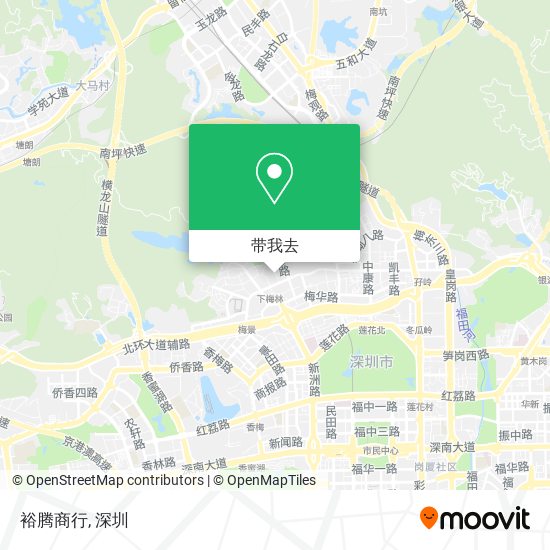 裕腾商行地图
